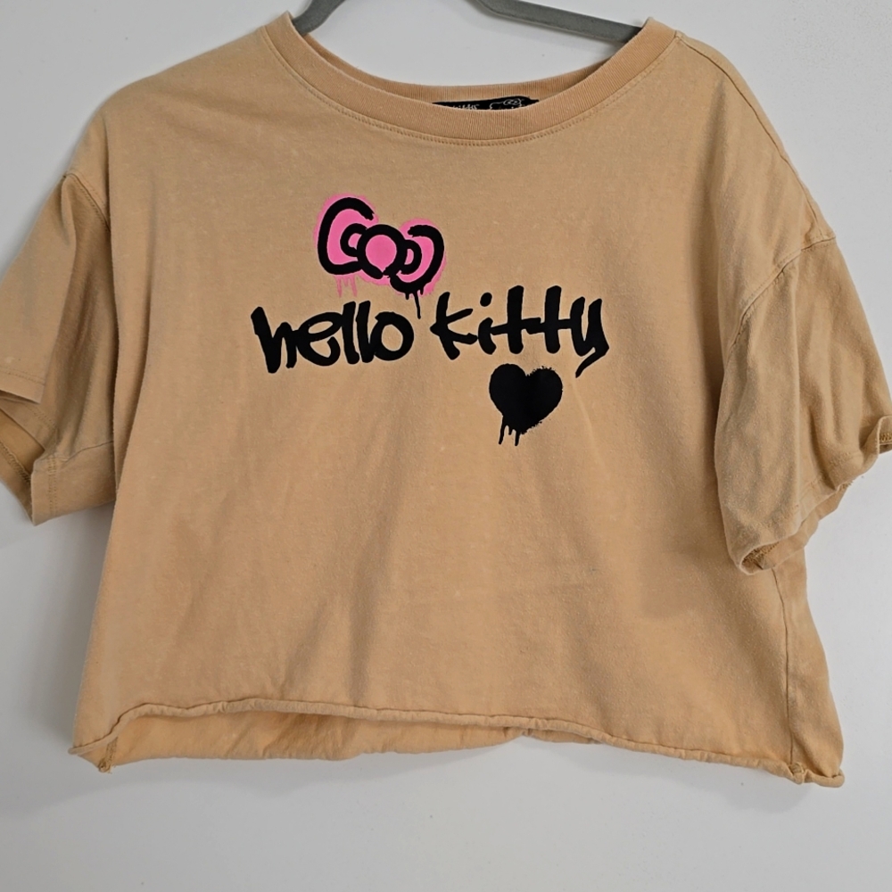 Forever 21 Hello Kitty Crop Top